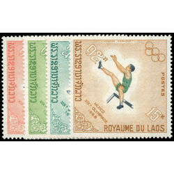 laos stamp 178 81 19th olympic games mexico city 1968 1968