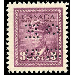 canada stamp o official o252 king george vi 3 1942