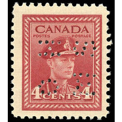 canada stamp o official o9 254 king george vi 4 1942