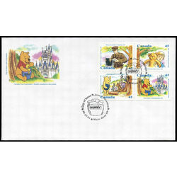 canada stamp 1621a winnie the pooh 1996 FDC