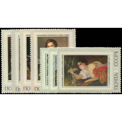 russia stamp 4074 80 russian paintings 1973
