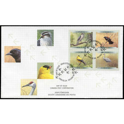 canada stamp 1773a birds of canada 4a 1999 FDC