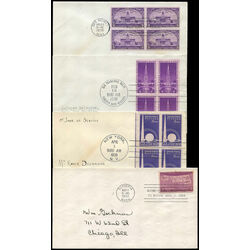7 united states first day covers 1938 1939