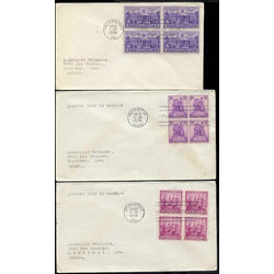 7 united states first day covers 1938 1939