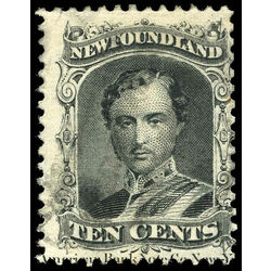 newfoundland stamp 27 prince albert 10 1870 u f 009