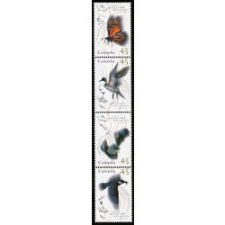 canada stamp 1567a migratory wildlife 1995 M VFNH STRIP