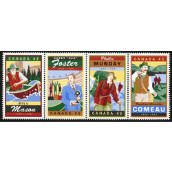 canada stamp 1753a legendary canadians 1998 M VFNH STRIP