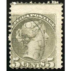 canada stamp 38 queen victoria 5 1876 u vg 008