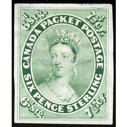canada stamp 9p queen victoria 7 d 1857 m vf 001