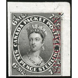 canada stamp 9tci queen victoria 7 d 1857 m vf 005