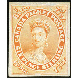 canada stamp 9tciii queen victoria 7 d 1864 m vf 002