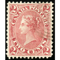 canada stamp 20 queen victoria 2 1859 u vf 010