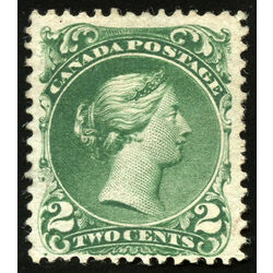 canada stamp 24b queen victoria 2 1868 m vf 010