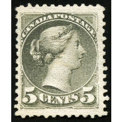 canada stamp 38 queen victoria 5 1876 m vf ng 009