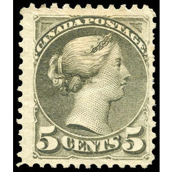 canada stamp 38a queen victoria 5 1870 m f ng 004