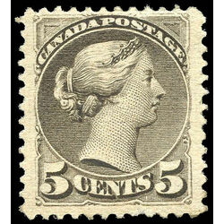 canada stamp 42 queen victoria 5 1888 m vfnh 015