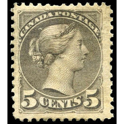 canada stamp 42 queen victoria 5 1888 m vf 016