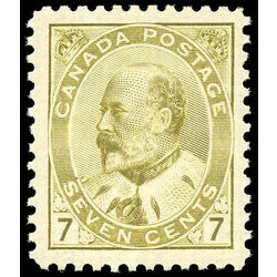 canada stamp 92ii edward vii 7 1903 m vf 006