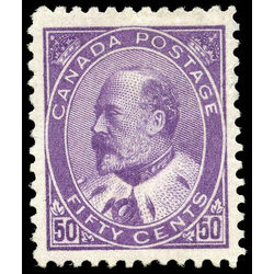 canada stamp 95 edward vii 50 1908 m vf 013