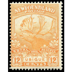 newfoundland stamp 123 ubique 12 1919 m fnh 004