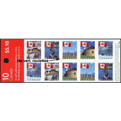 canada stamp 2139ai flag booklet 2005