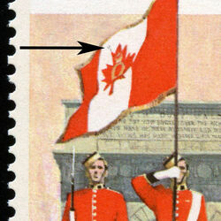 canada stamp 692ii colour parade and memorial arch 8 1976