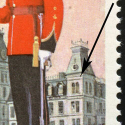 canada stamp 693v wing parade and mackenzie building 8 1976