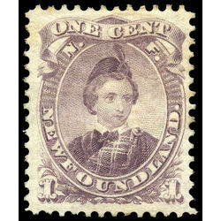 newfoundland stamp 32 edward prince of wales 1 1869 m vfog 004