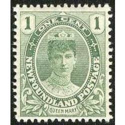 newfoundland stamp 104 queen mary 1 1911