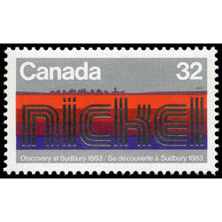 canada stamp 996 discovery of nickel 32 1983