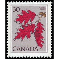 canada stamp 720 red oak 30 1978