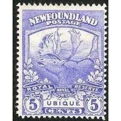 newfoundland stamp 119 ubique 5 1919
