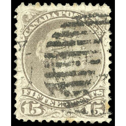 canada stamp 29c queen victoria 15 1868 u vf 004