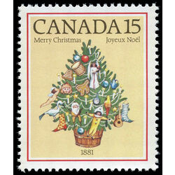 canada stamp 901 christmas tree 1881 15 1981
