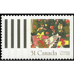 canada stamp 1151 gifts under tree 31 1987