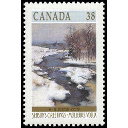 canada stamp 1256 bend in gosselin river arthabaska 38 1989
