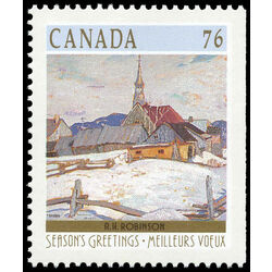 canada stamp 1258as ste agnes near la malbaie qc 76 1989