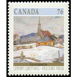 canada stamp 1258 ste agnes near la malbaie qc 76 1989
