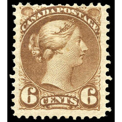 canada stamp 39d queen victoria 6 1875 m f 001