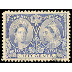 canada stamp 60 queen victoria diamond jubilee 50 1897 U VF 022