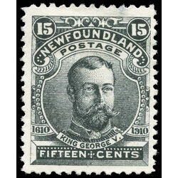 newfoundland stamp 97 king george v 15 1910 m vf 004
