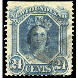 newfoundland stamp 31i queen victoria 24 1866 u def 001