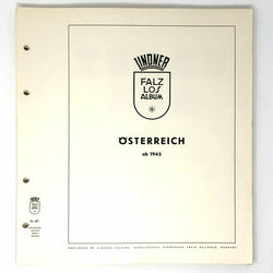austria collection on lindner pages 1960 to 1967