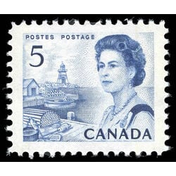 canada stamp 458p iii queen elizabeth ii fishing village 5 1967