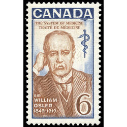canada stamp 495i sir william osler 6 1969