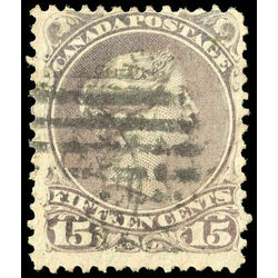 canada stamp 29c queen victoria 15 1868