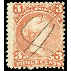 canada stamp 33 queen victoria 3 1868 u f 012