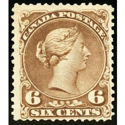 canada stamp 27vii queen victoria 6 1868