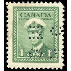 canada stamp o official o9 249 king george vi 1 1942