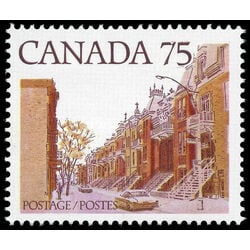 canada stamp 724i row houses 75 1978